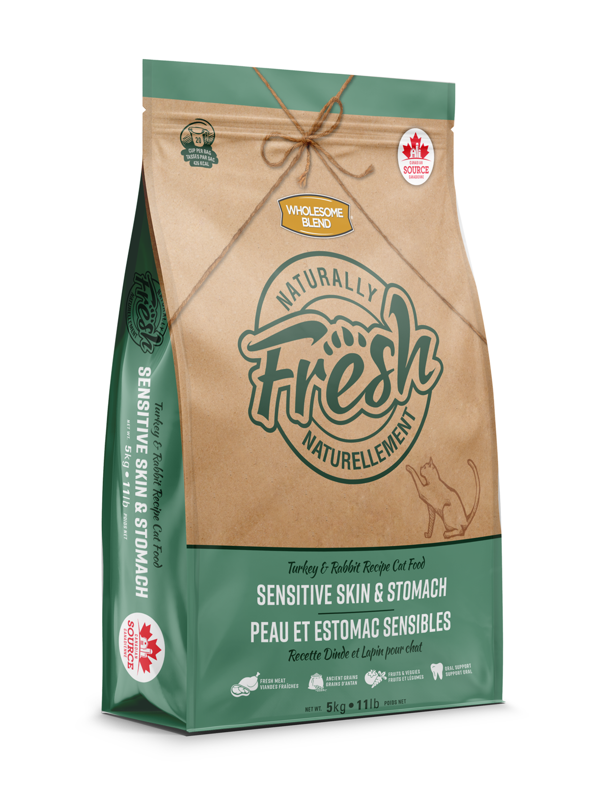 Wholesome Blend Naturally Fresh Turkey & Rabbit Sensitive Skin ...