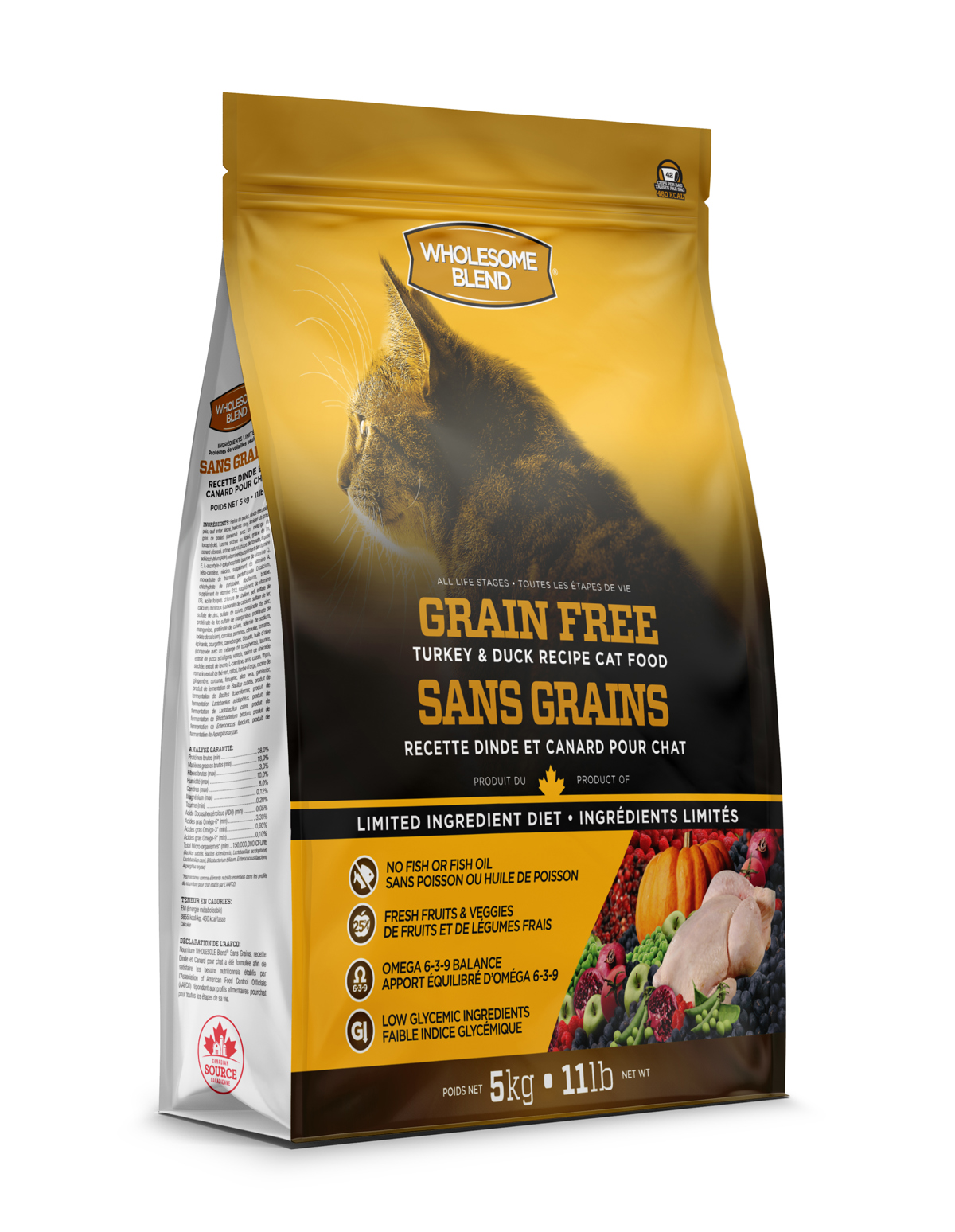 Grain Free Turkey And Duck Cat Food For Cats With Kidney Failure photo