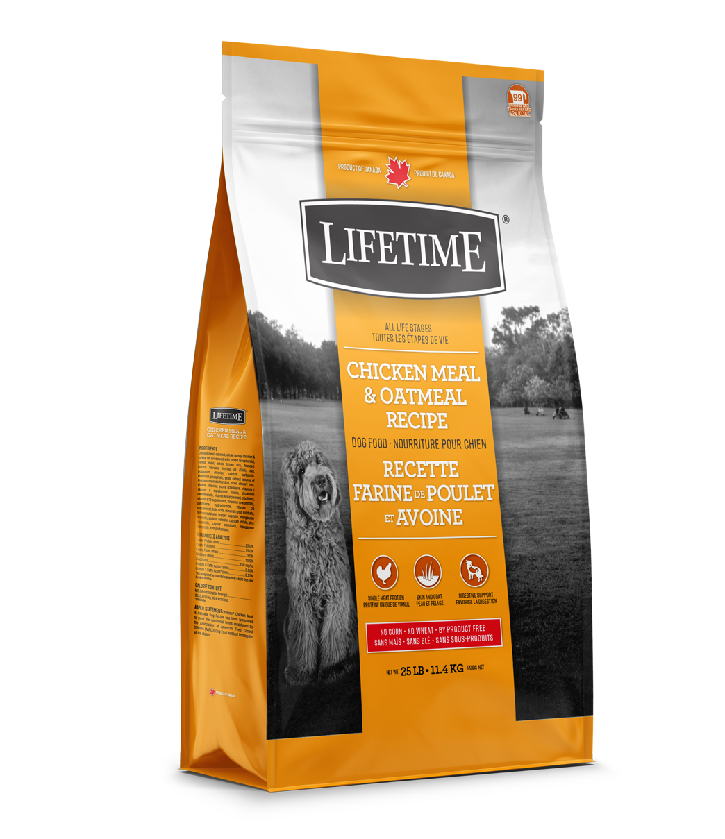 Lifetime Chicken and Oatmeal Lifetime Pet