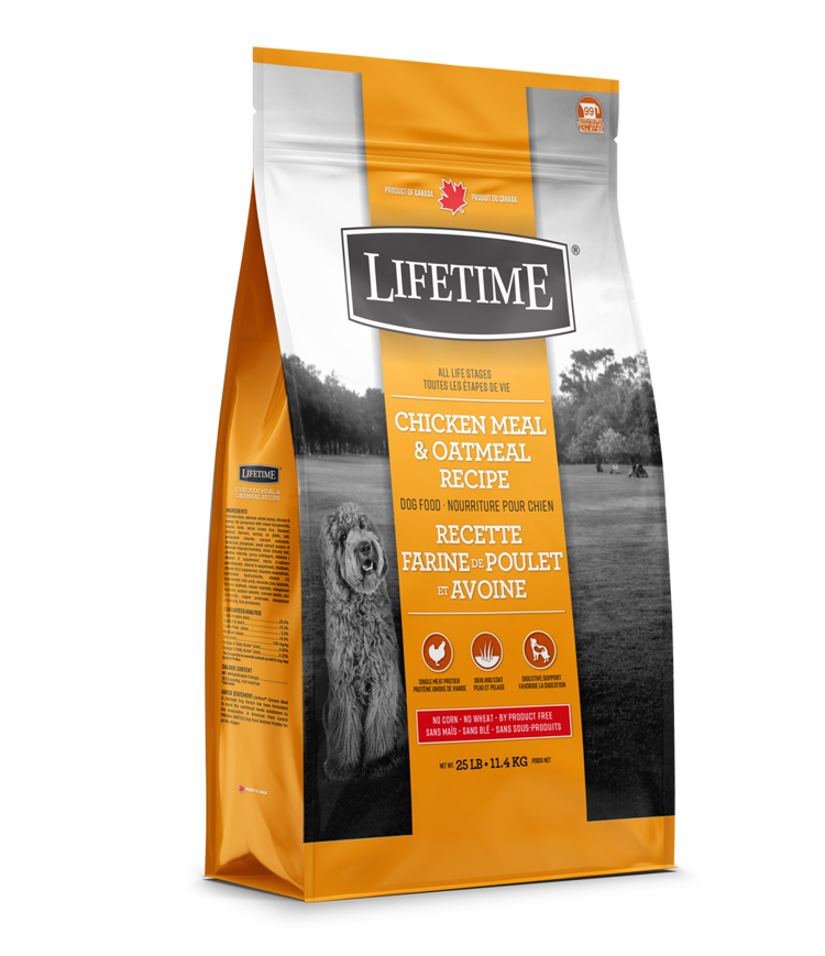 Lifetime puppy deals food