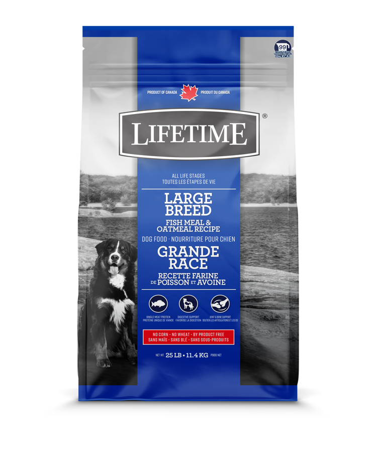 Lifetime brand dog deals food