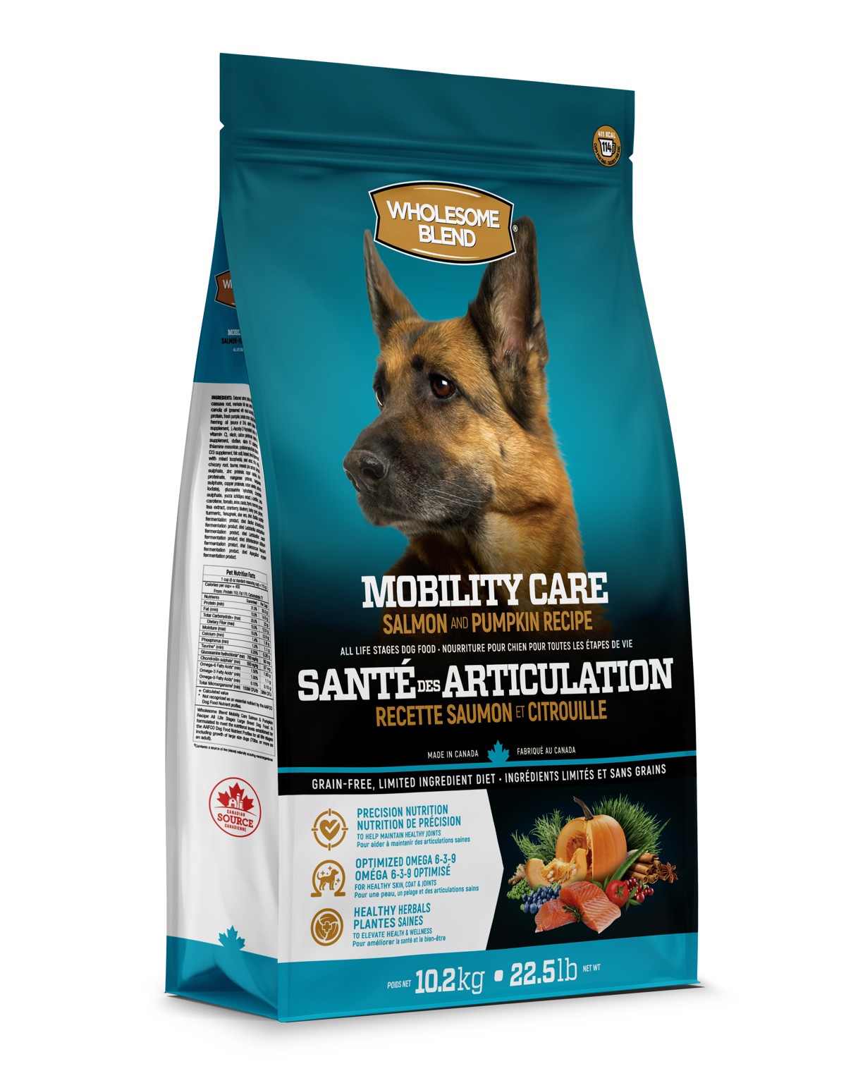 Premium Diet Program 3本セット Wholesome Blend Mobility Care Salmon and Pumpkin - Lifetime Pet